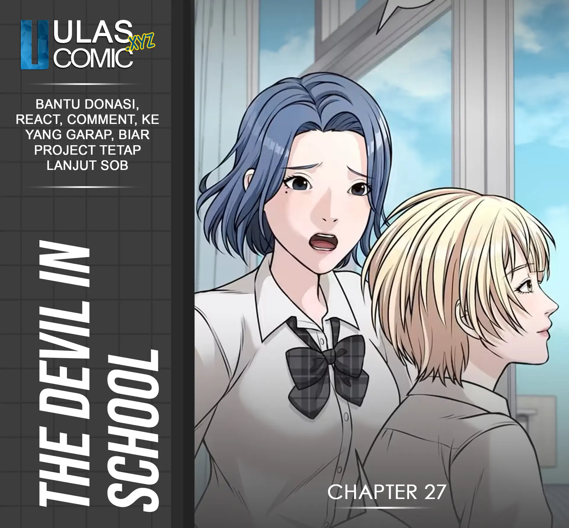Komik The Devil in School Chapter 27 gambar nomor 1