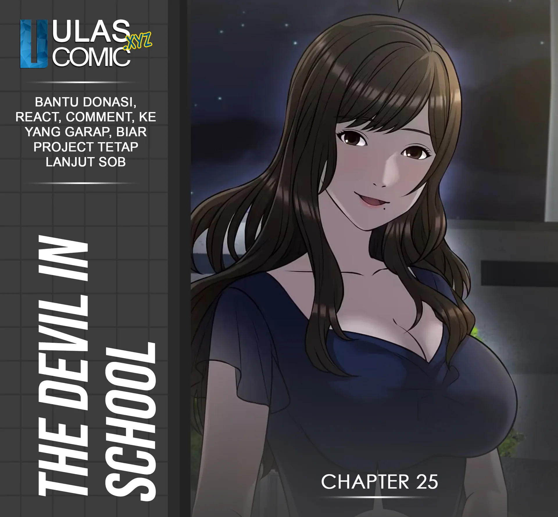 Komik The Devil in School Chapter 25 gambar nomor 1