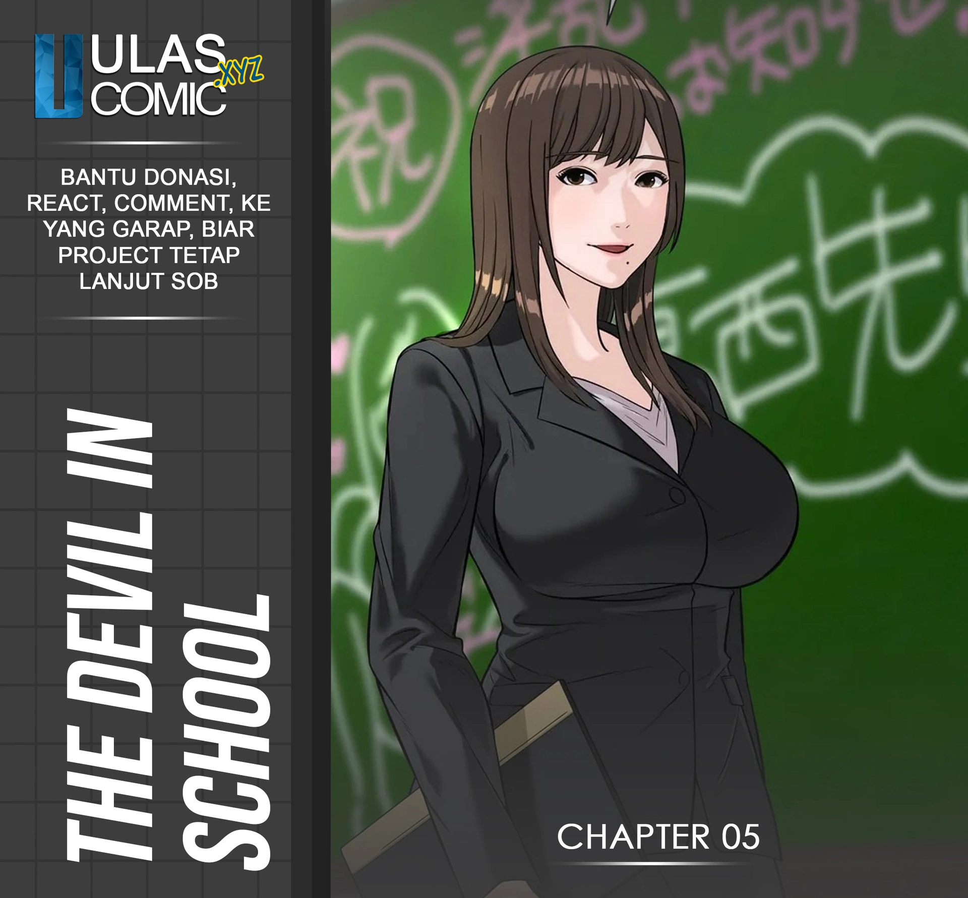 Komik The Devil in School Chapter 05 gambar nomor 1