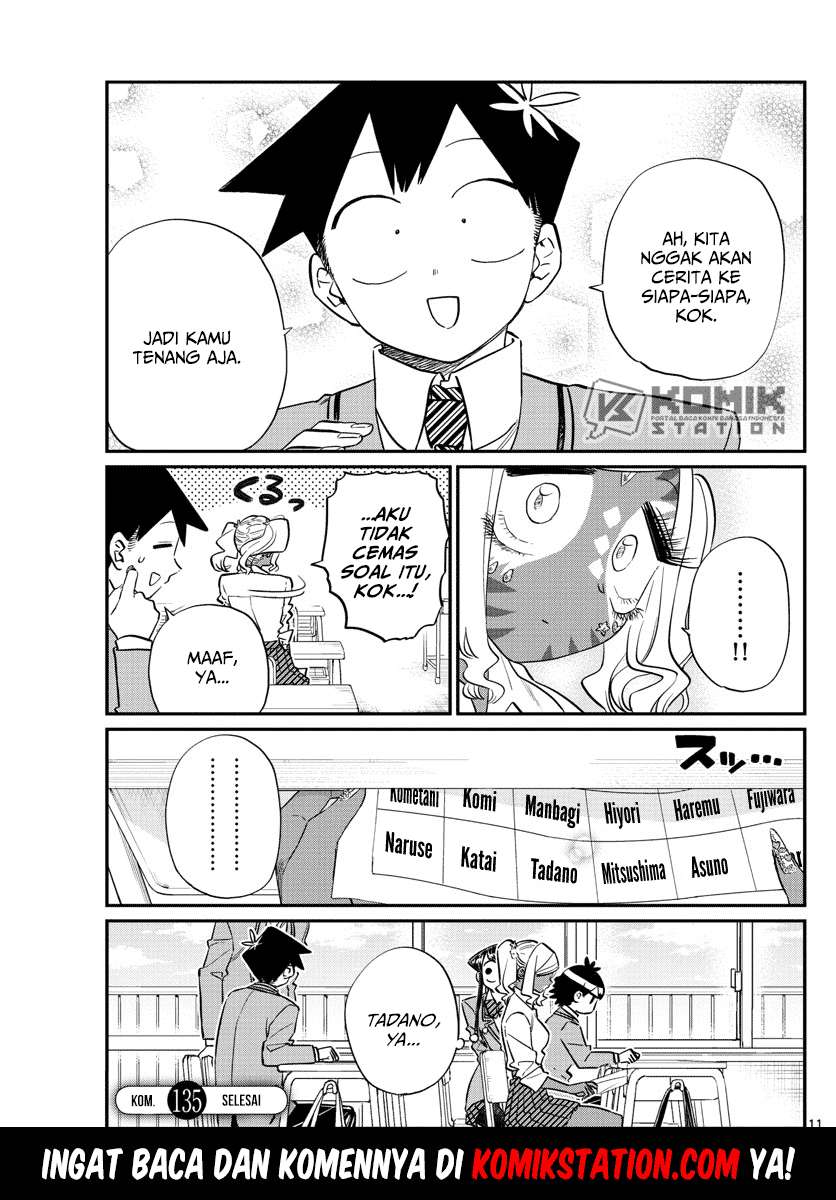 Komi-san wa Komyushou Desu Chapter 135 Gambar 5