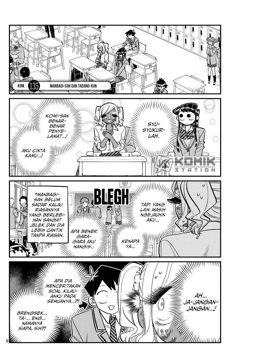 Manga Komi-san wa Komyushou Desu Chapter 135 gambar nomor 2