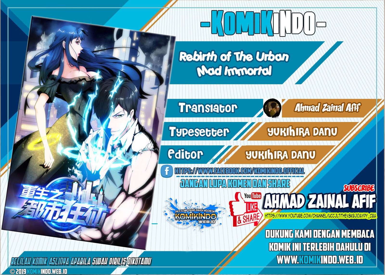Komik Rebirth Of The Urban Mad Immortal Chapter 45 gambar nomor 1
