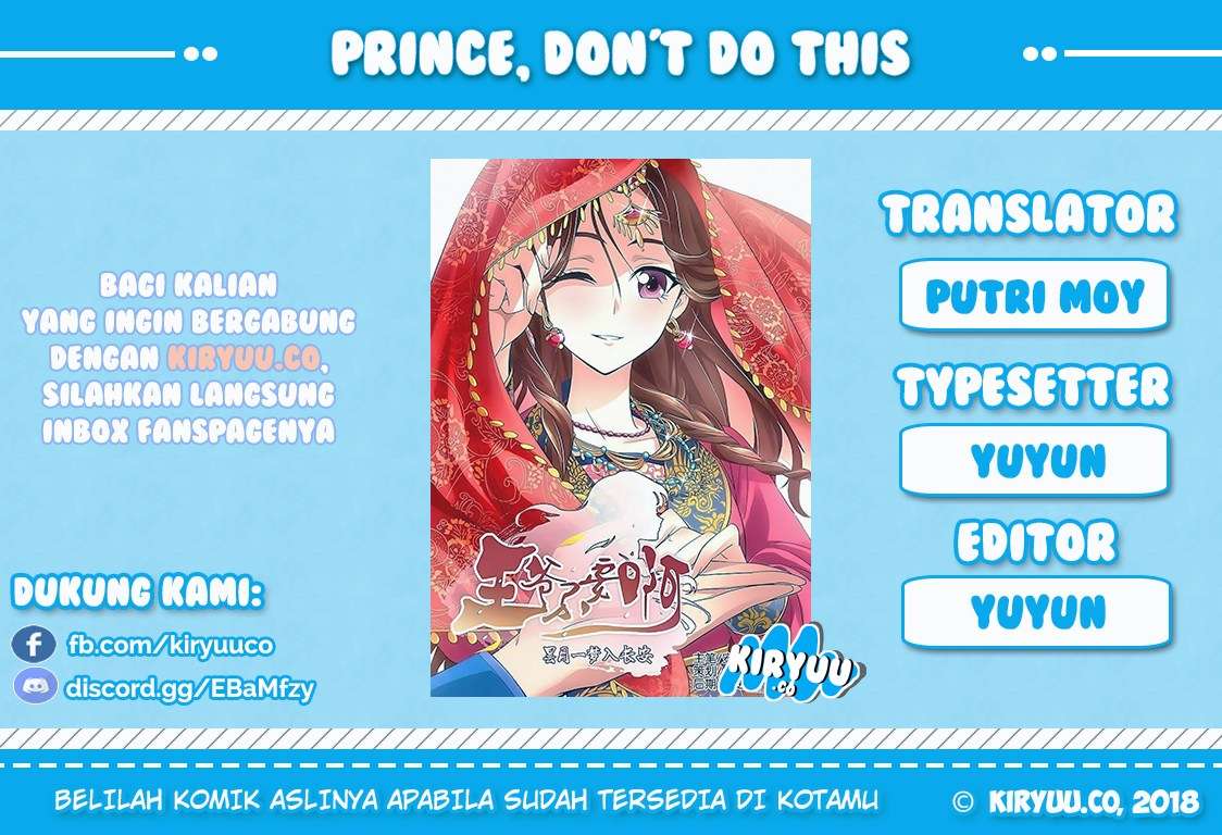 Komik Prince Don’t do This Chapter 30 gambar nomor 1