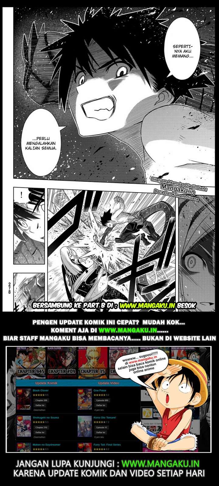 UQ Holder! Chapter 164.1 Gambar 20