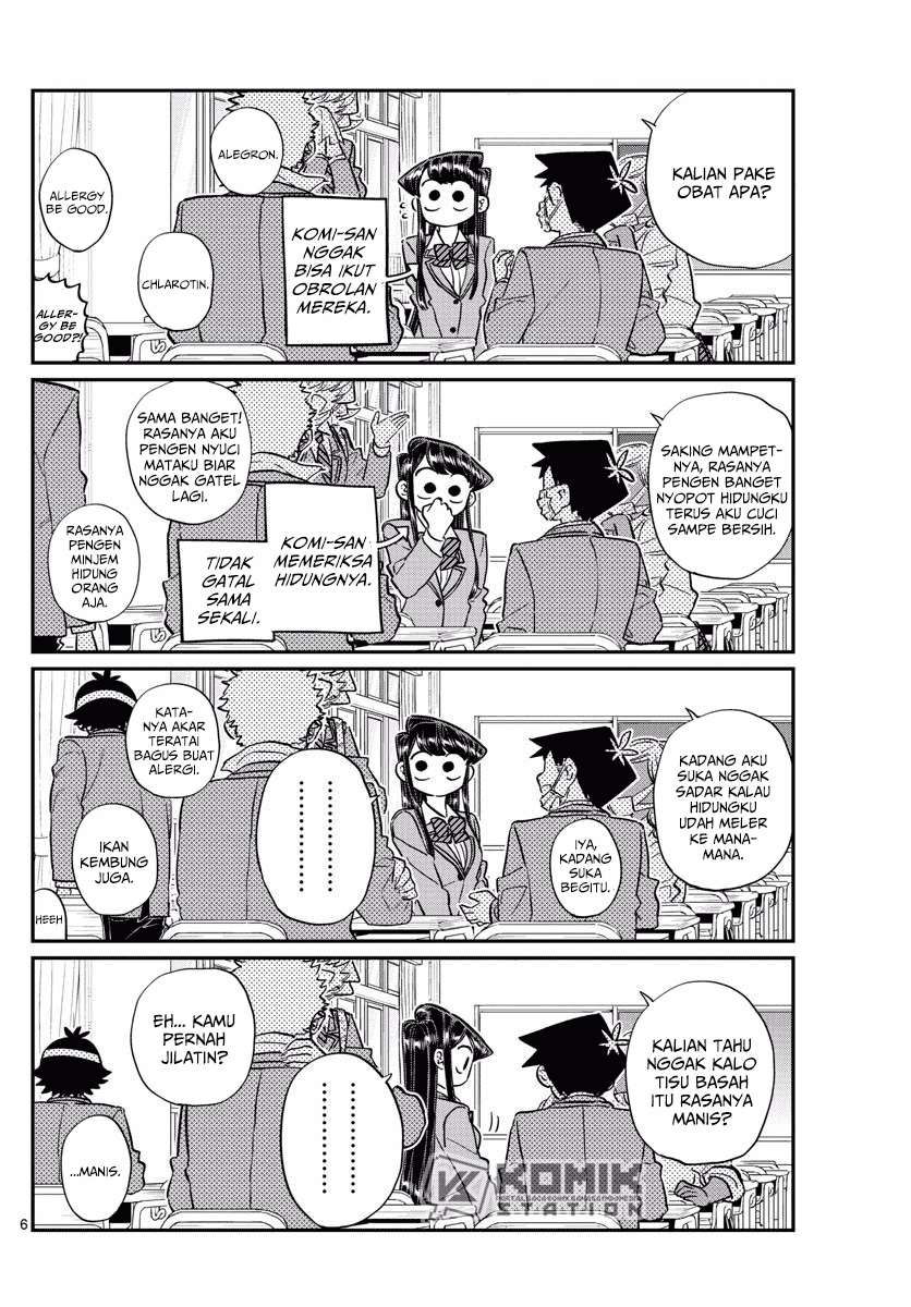 Komi-san wa Komyushou Desu Chapter 138 Gambar 8
