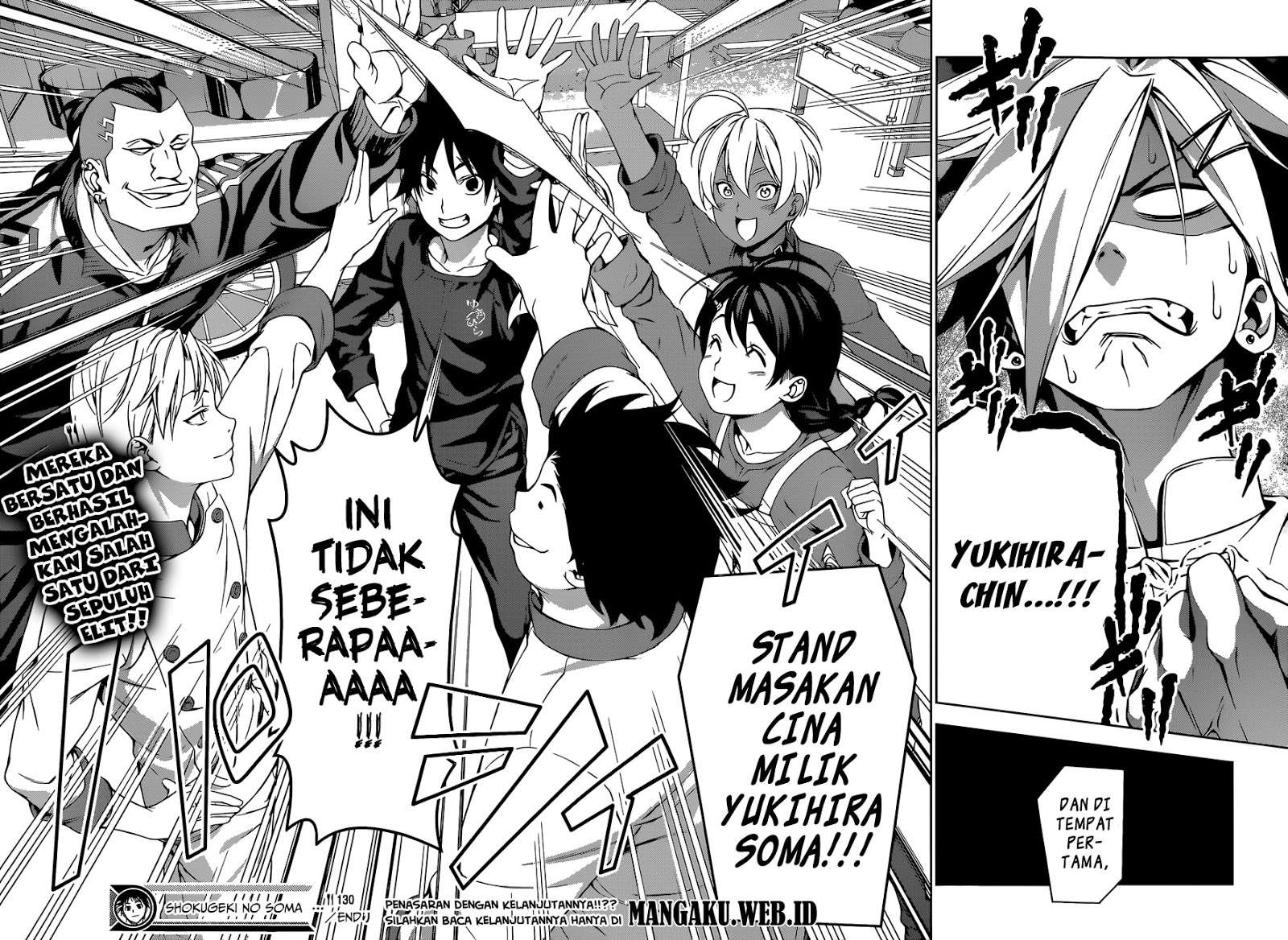 Shokugeki no Souma Chapter 130 Gambar 18