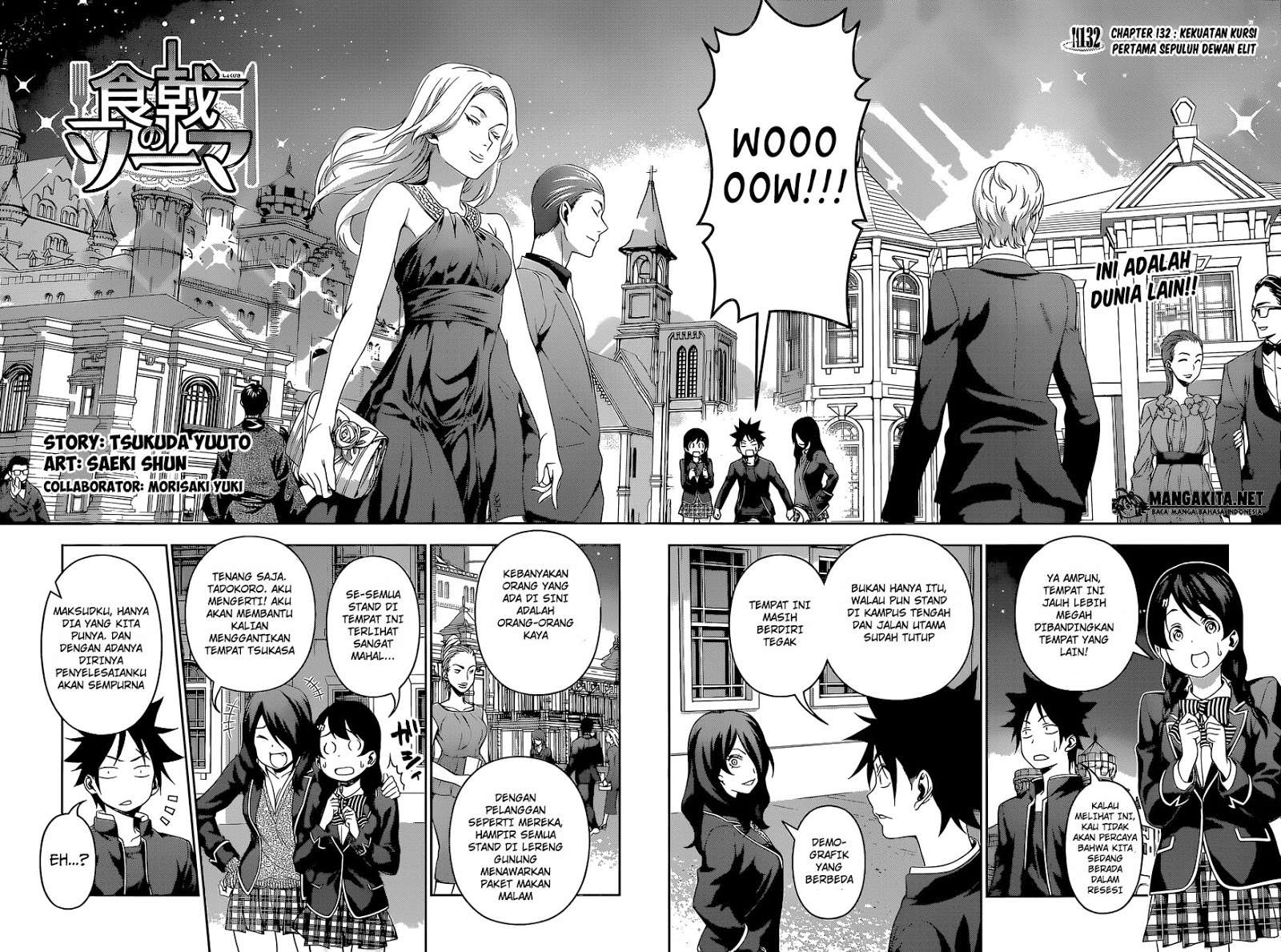 Shokugeki no Souma Chapter 132 Gambar 3