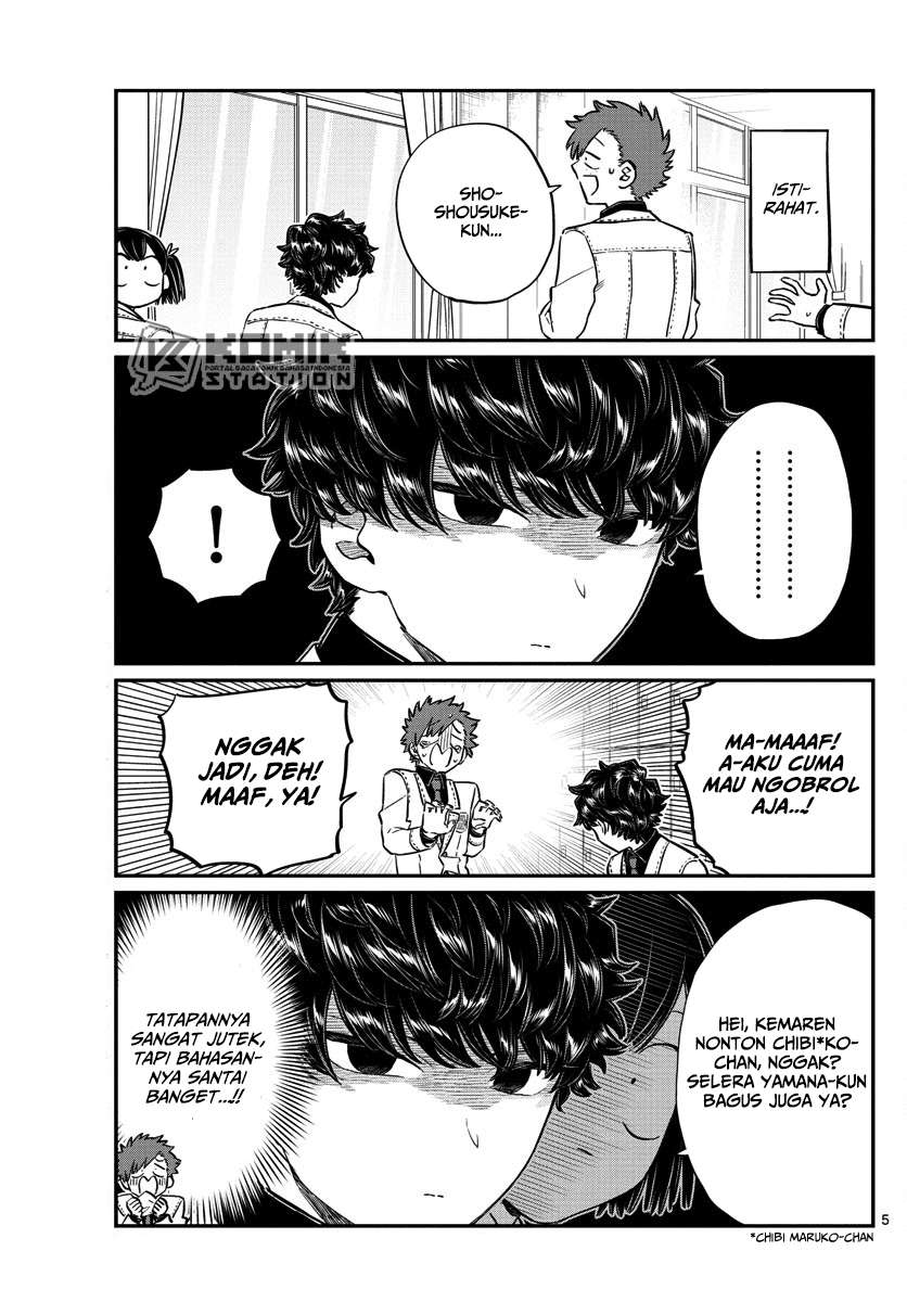 Komi-san wa Komyushou Desu Chapter 143 Gambar 6