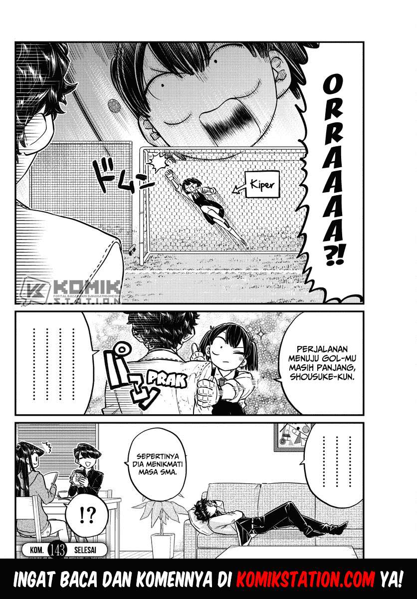 Komi-san wa Komyushou Desu Chapter 143 Gambar 19