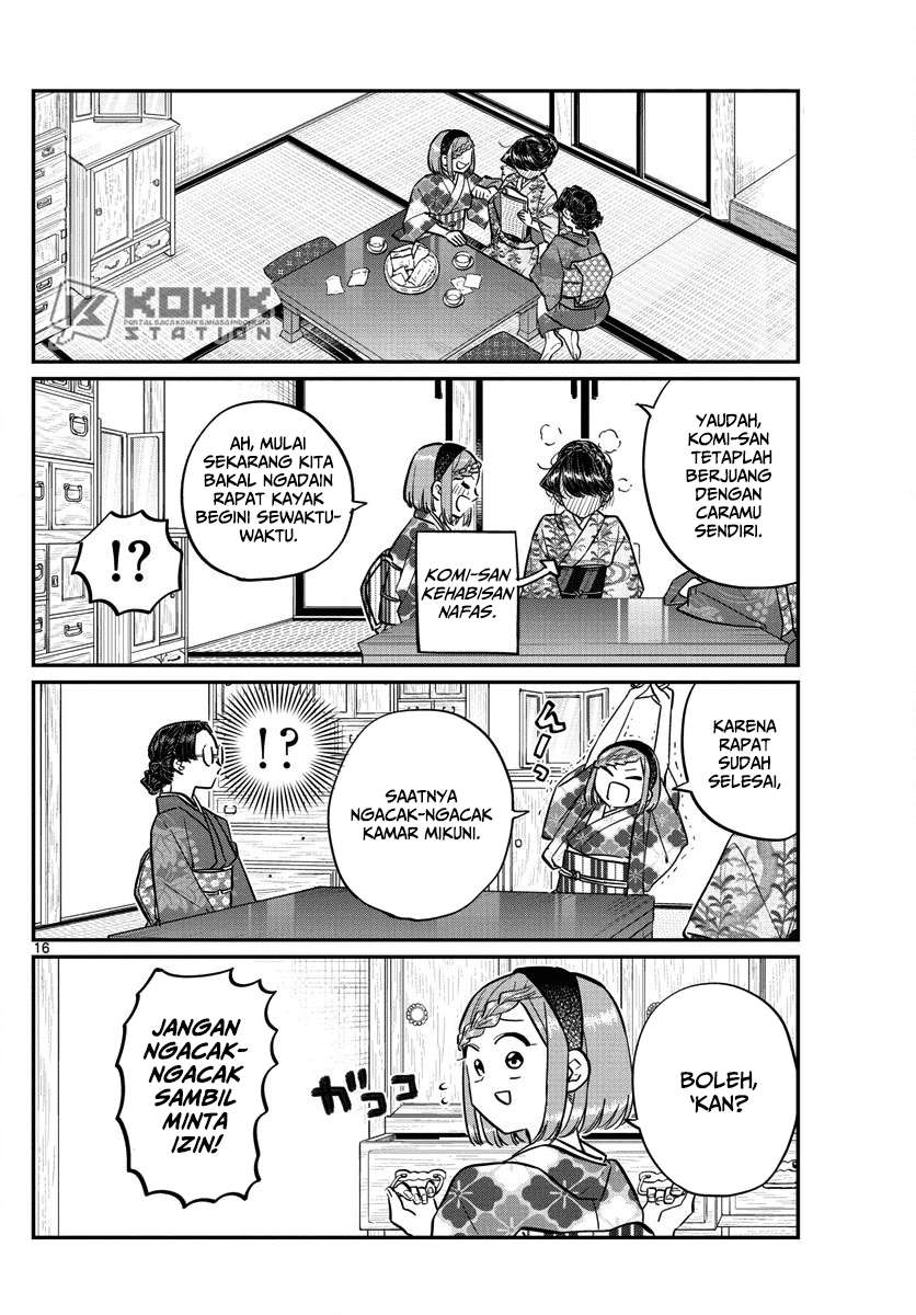 Komi-san wa Komyushou Desu Chapter 149 Gambar 18
