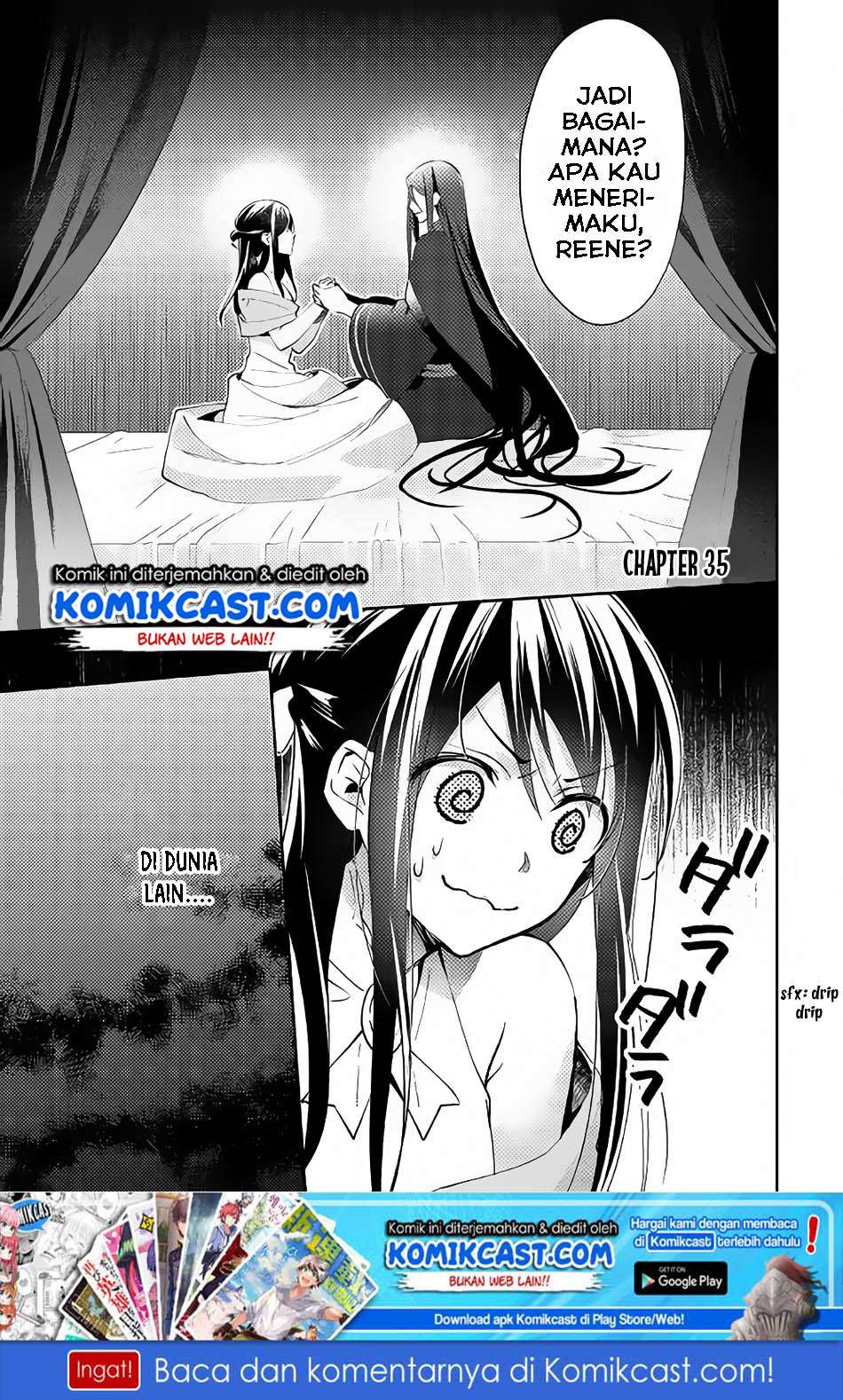 Manga Isekai de “Kuro no Iyashi Te” tte Yobarete Imasu Chapter 35 gambar nomor 2