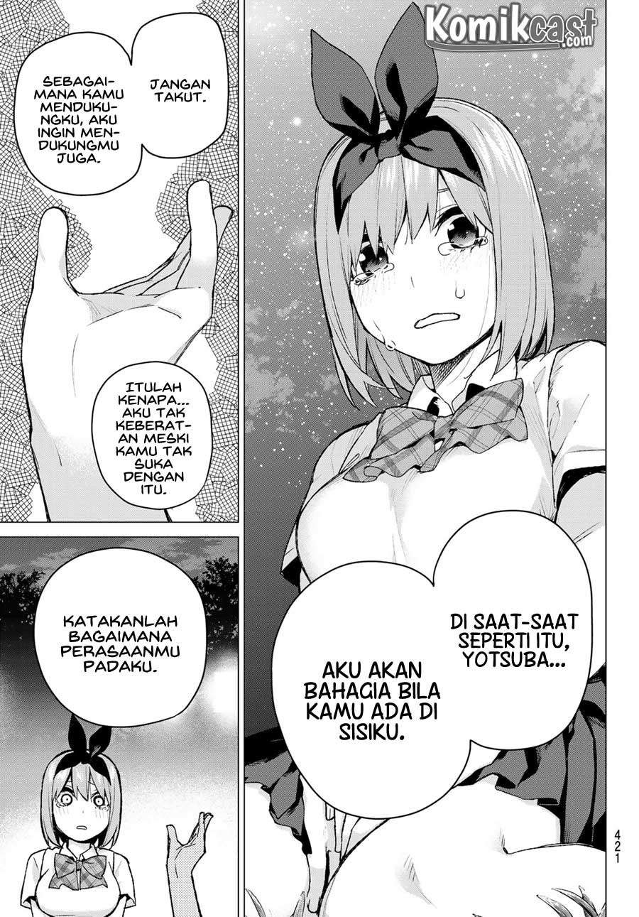 Go-toubun no Hanayome Chapter 114 Gambar 17