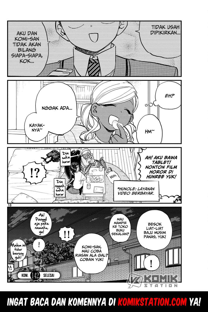 Komi-san wa Komyushou Desu Chapter 142 Gambar 20