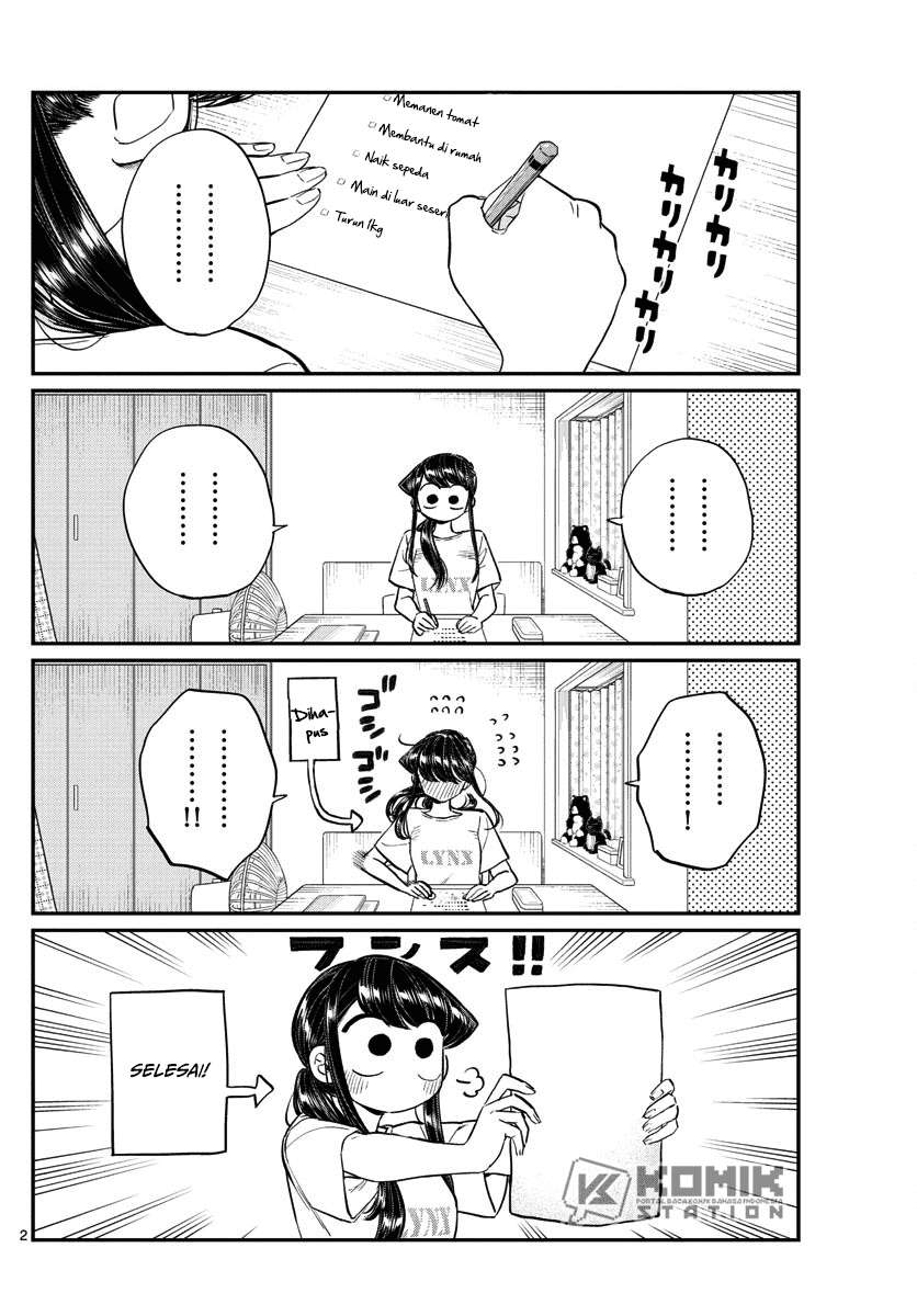 Komi-san wa Komyushou Desu Chapter 160 Gambar 3