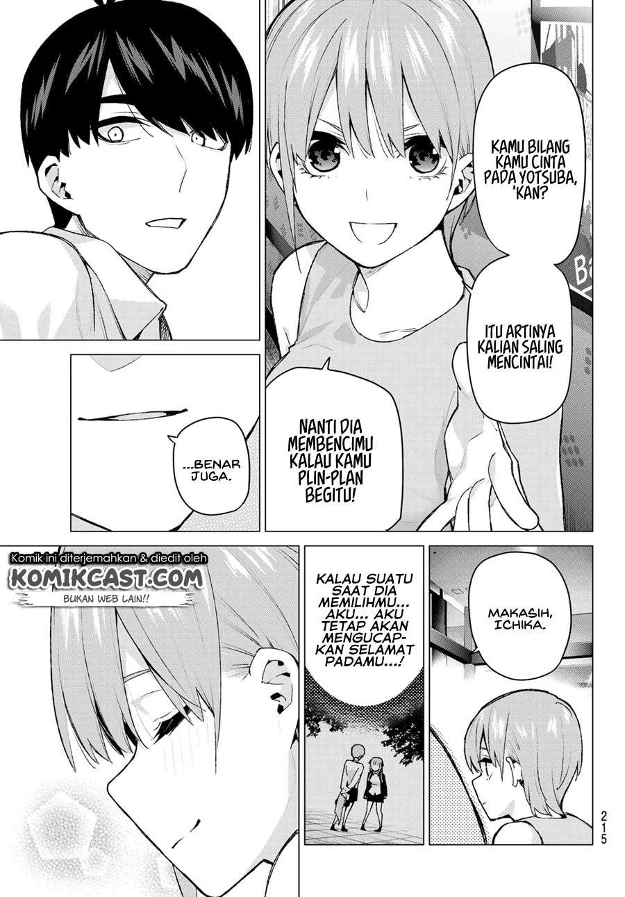 Go-toubun no Hanayome Chapter 115 Gambar 10