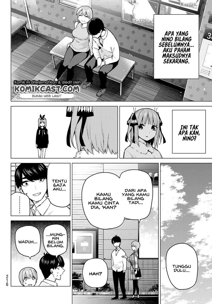 Go-toubun no Hanayome Chapter 115 Gambar 11