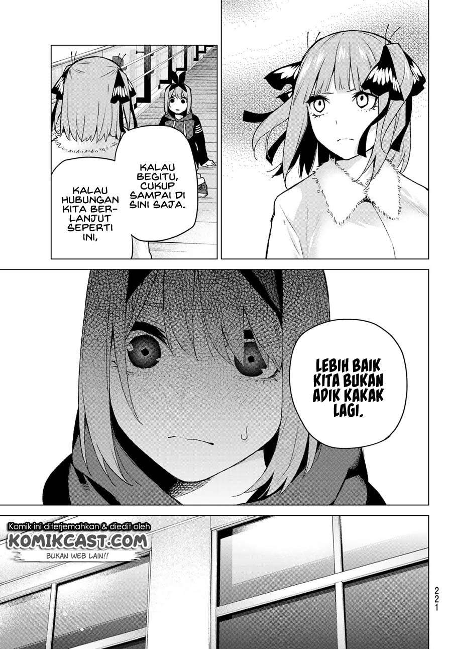 Go-toubun no Hanayome Chapter 115 Gambar 16