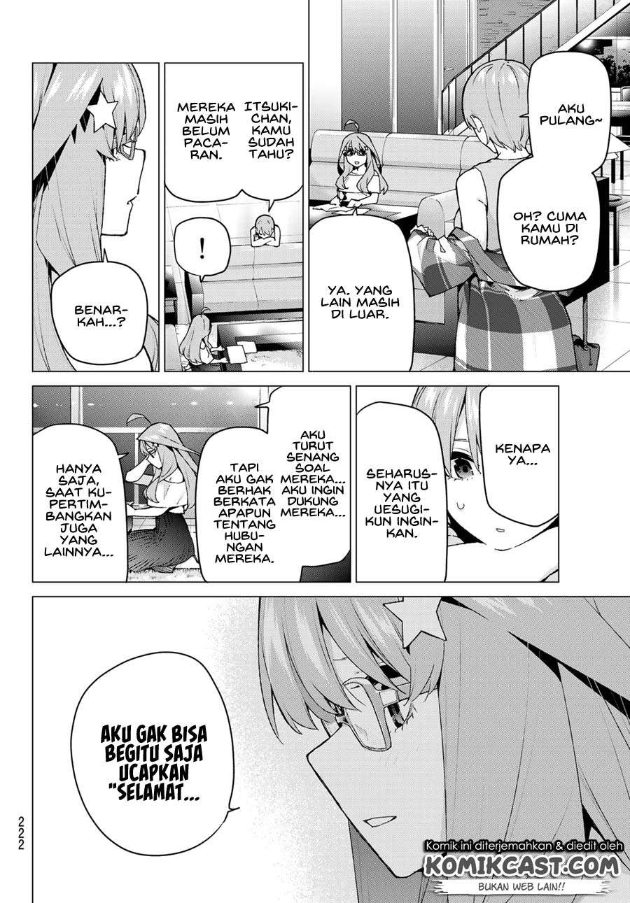 Go-toubun no Hanayome Chapter 115 Gambar 17