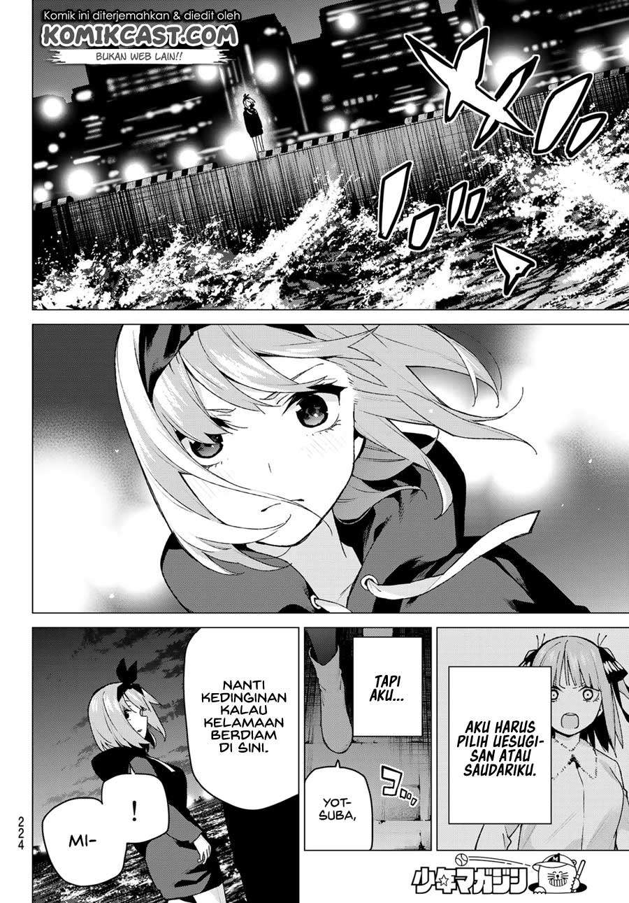 Go-toubun no Hanayome Chapter 115 Gambar 19