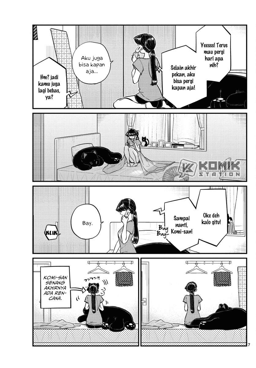 Komi-san wa Komyushou Desu Chapter 162 Gambar 8