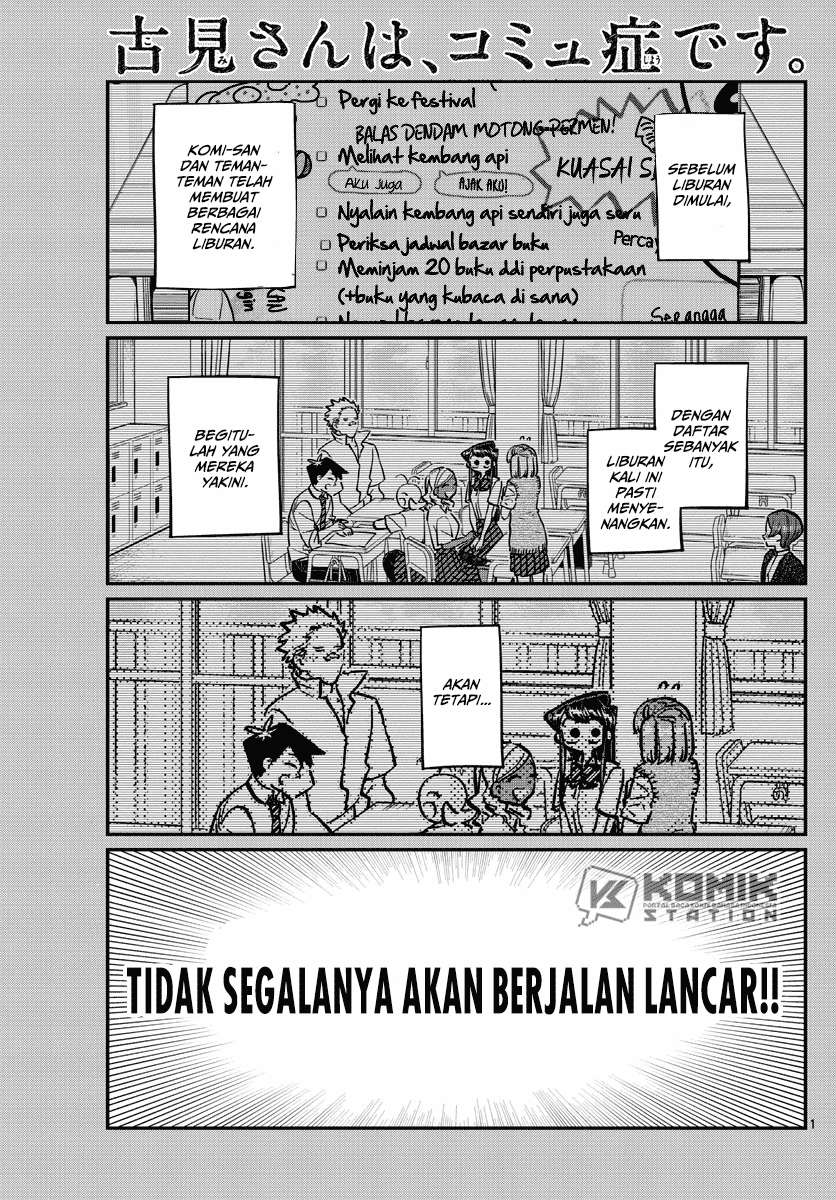 Manga Komi-san wa Komyushou Desu Chapter 162 gambar nomor 2