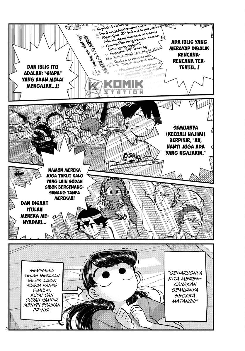 Komi-san wa Komyushou Desu Chapter 162 Gambar 3