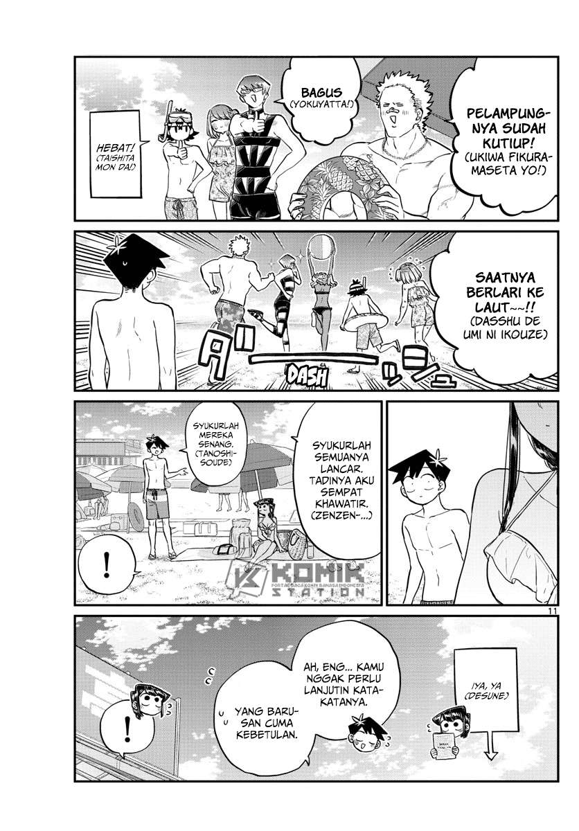 Komi-san wa Komyushou Desu Chapter 164 Gambar 16