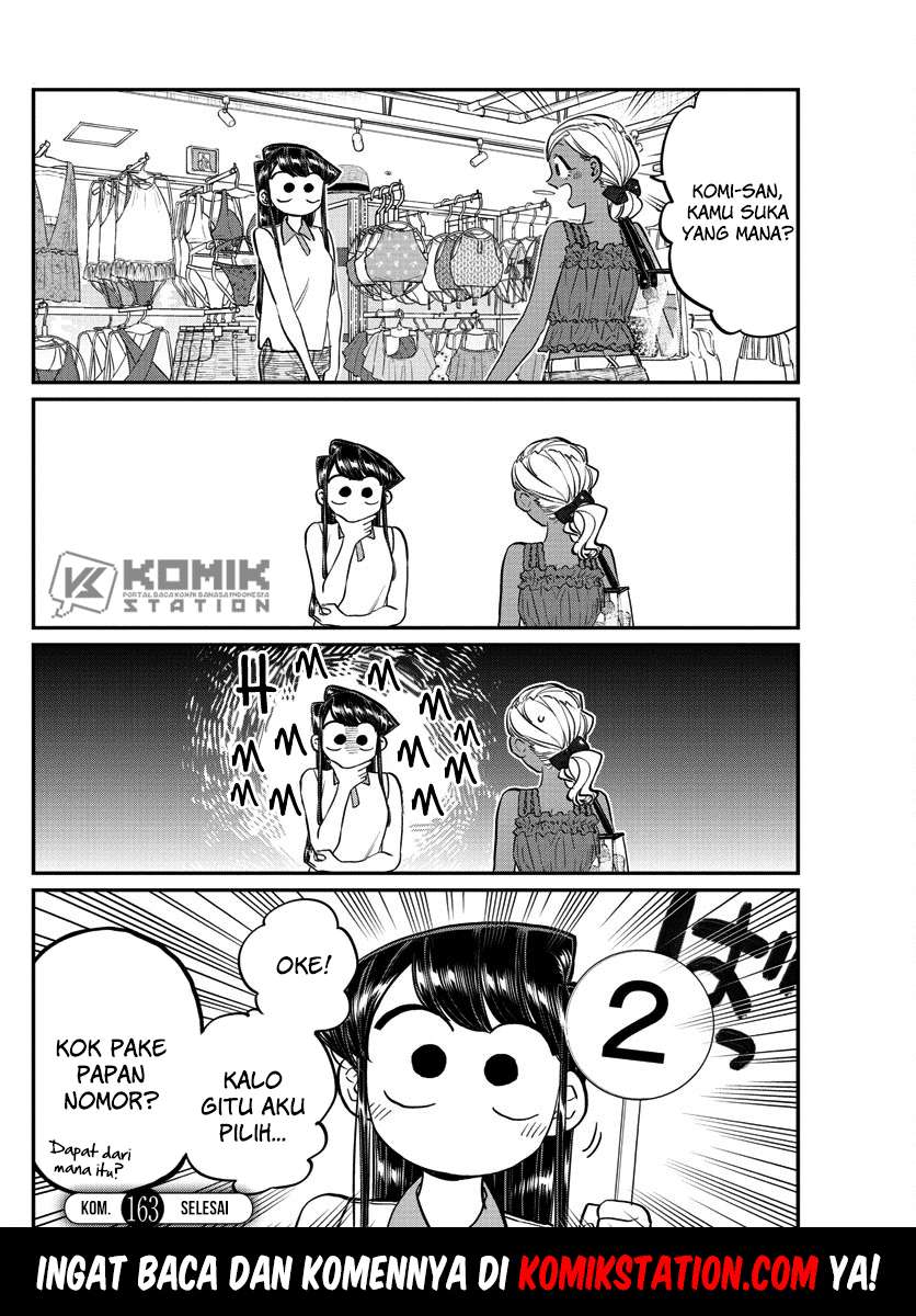 Komi-san wa Komyushou Desu Chapter 163 Gambar 4