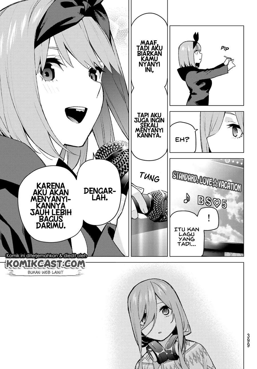 Go-toubun no Hanayome Chapter 116 Gambar 15