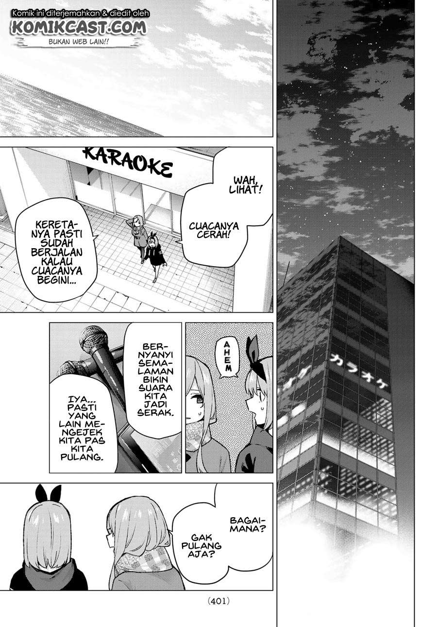 Go-toubun no Hanayome Chapter 116 Gambar 17