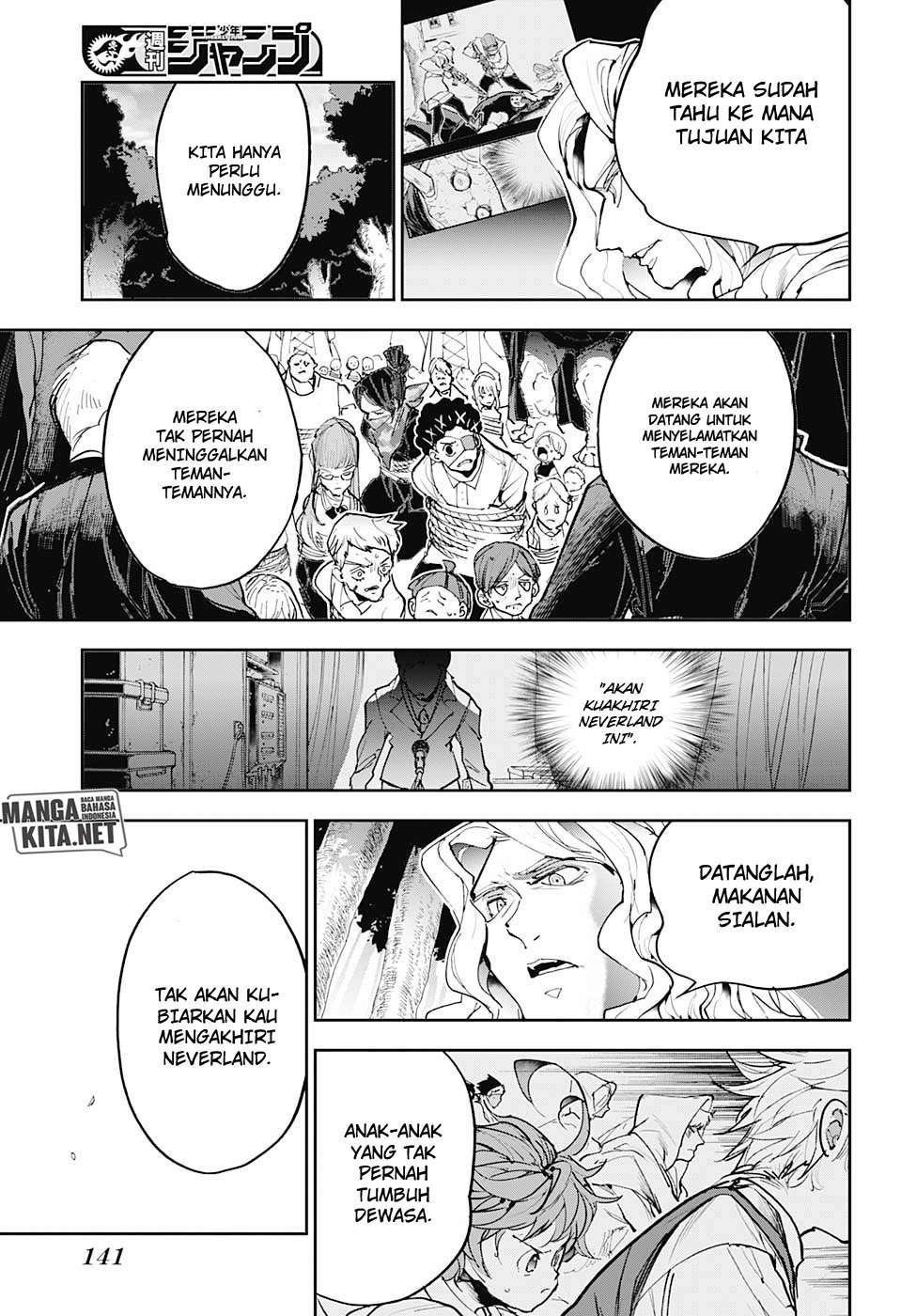 The Promised Neverland Chapter 162 Gambar 16
