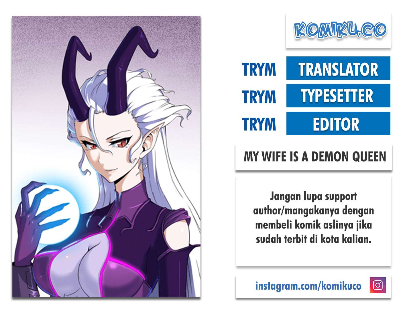 Komik My Wife is a Demon Queen Chapter 162 gambar nomor 1