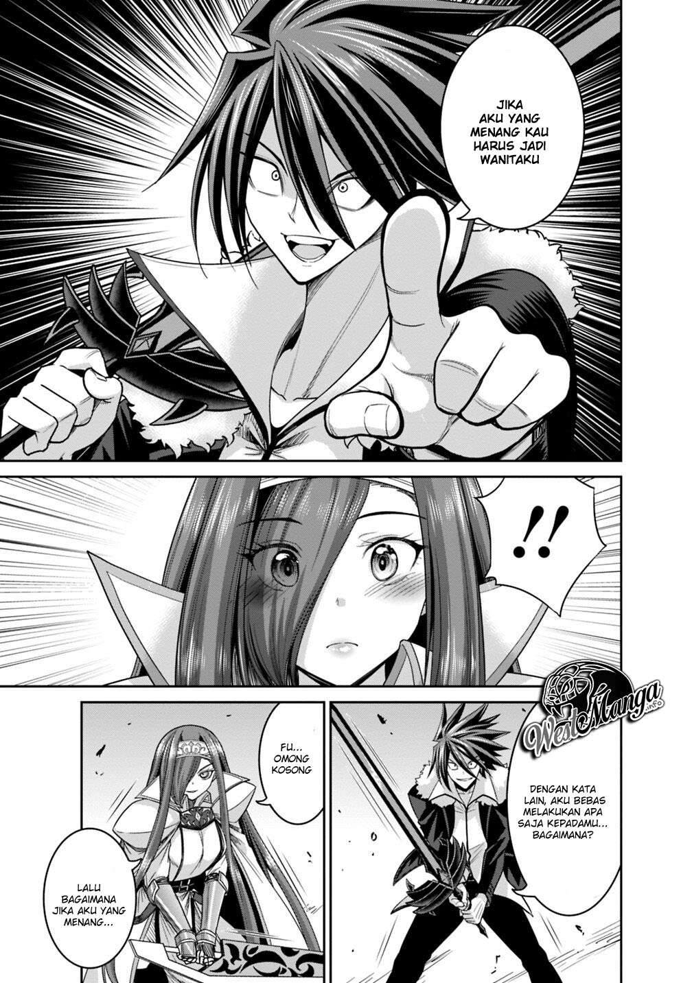 Kujibiki Tokushou: Musou Harem-ken Chapter 14.2 Gambar 17