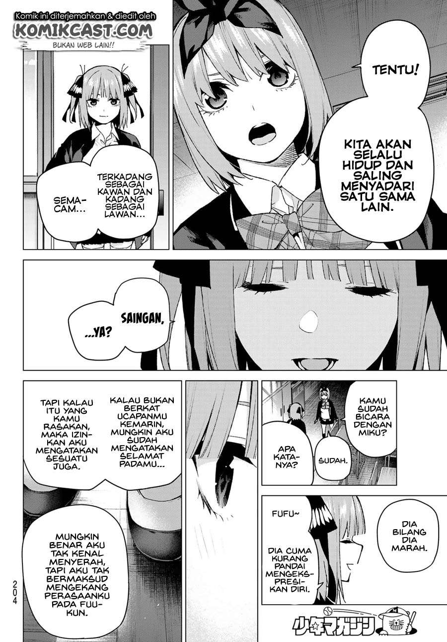 Go-toubun no Hanayome Chapter 118 Gambar 13