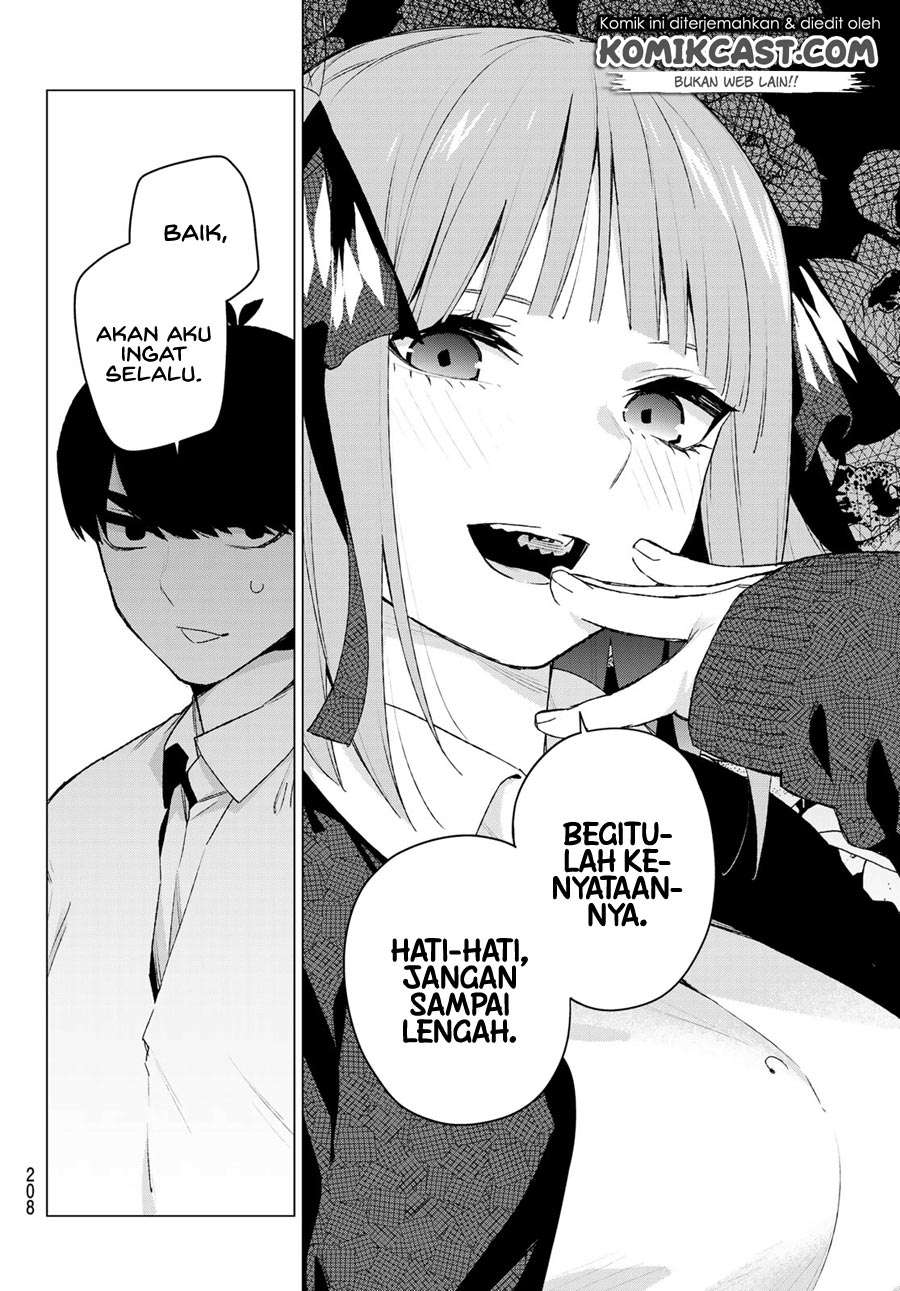 Go-toubun no Hanayome Chapter 118 Gambar 17