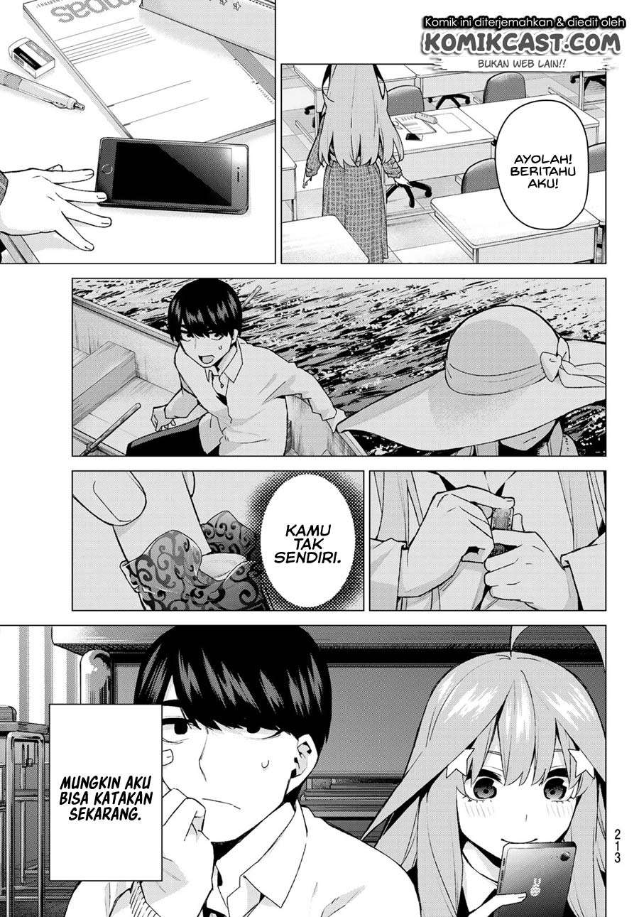 Go-toubun no Hanayome Chapter 118 Gambar 22