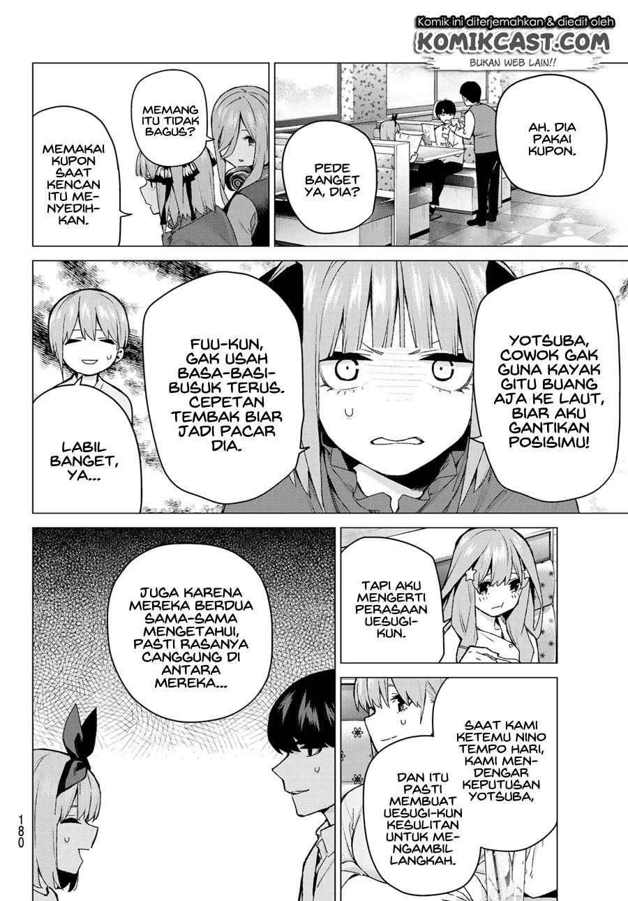 Go-toubun no Hanayome Chapter 119 Gambar 6