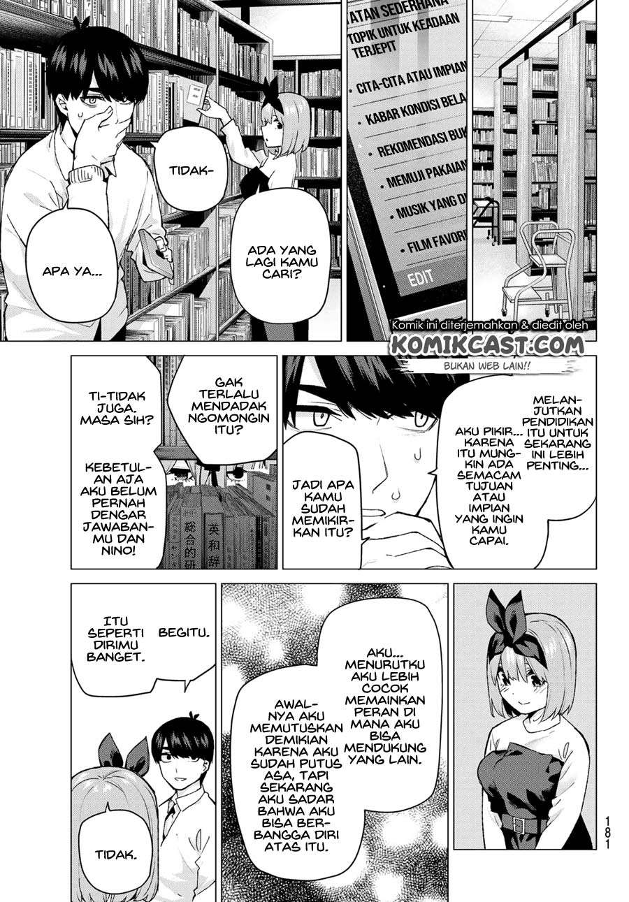 Go-toubun no Hanayome Chapter 119 Gambar 7