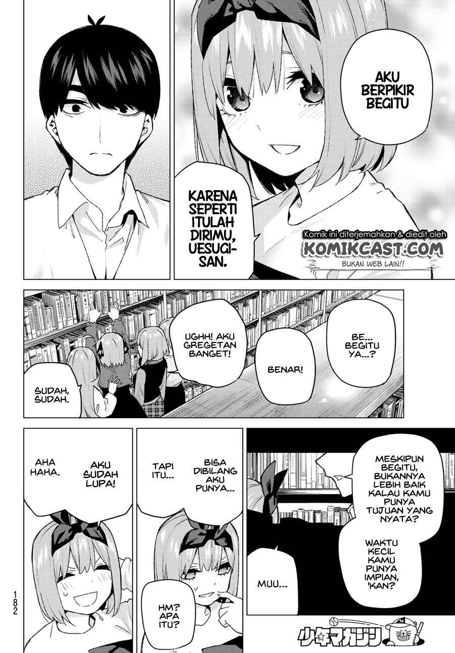 Go-toubun no Hanayome Chapter 119 Gambar 8