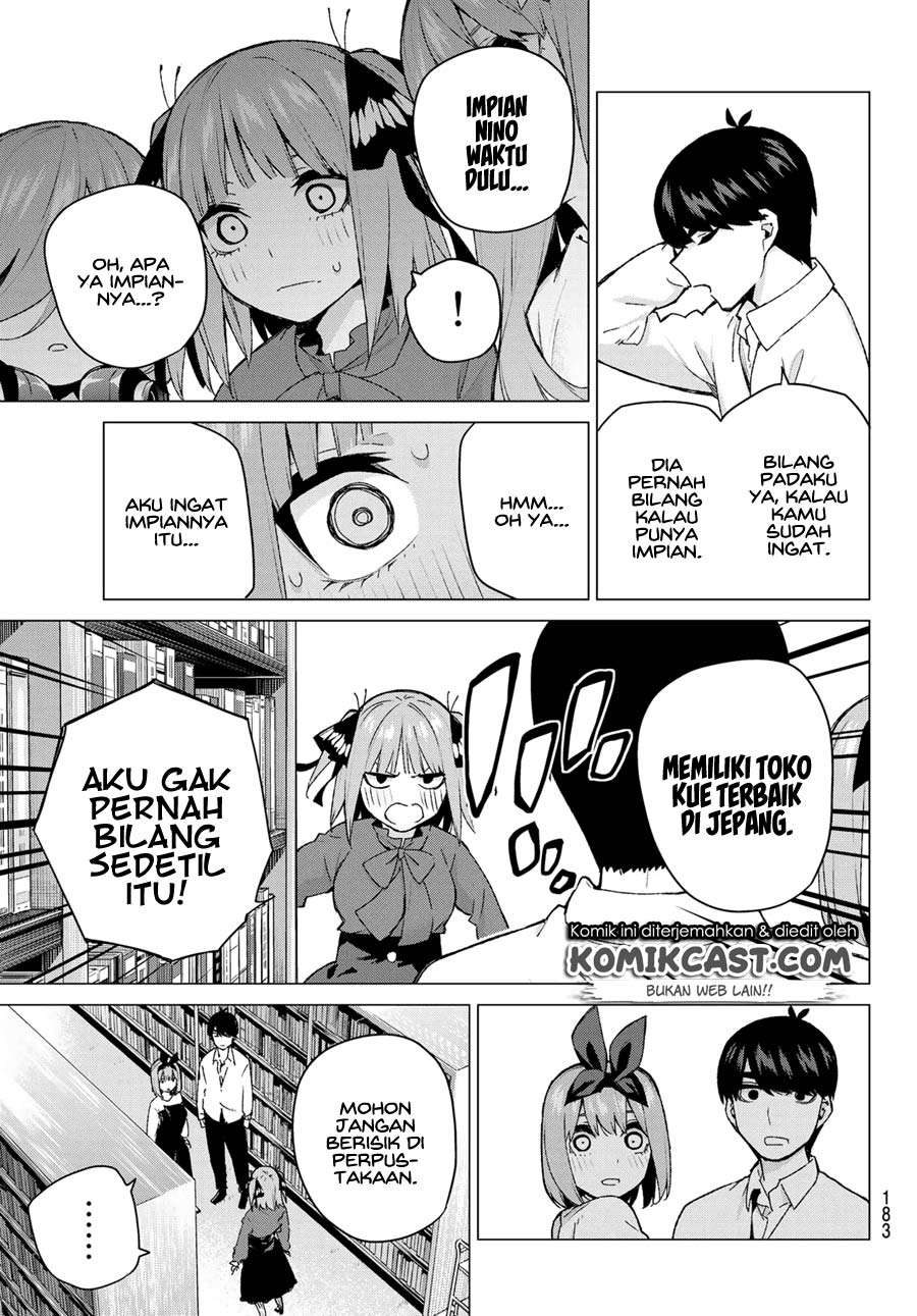 Go-toubun no Hanayome Chapter 119 Gambar 9