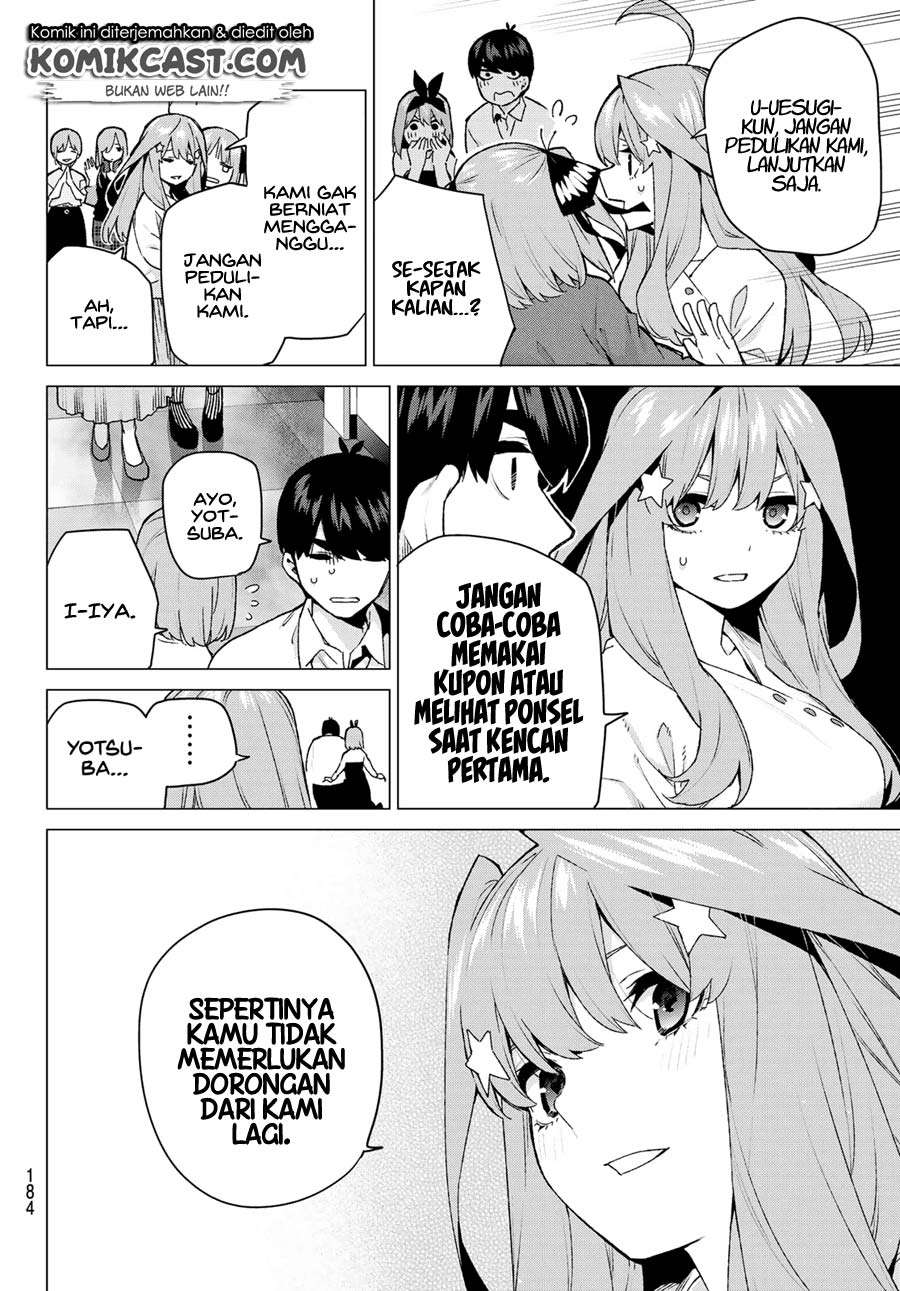 Go-toubun no Hanayome Chapter 119 Gambar 10
