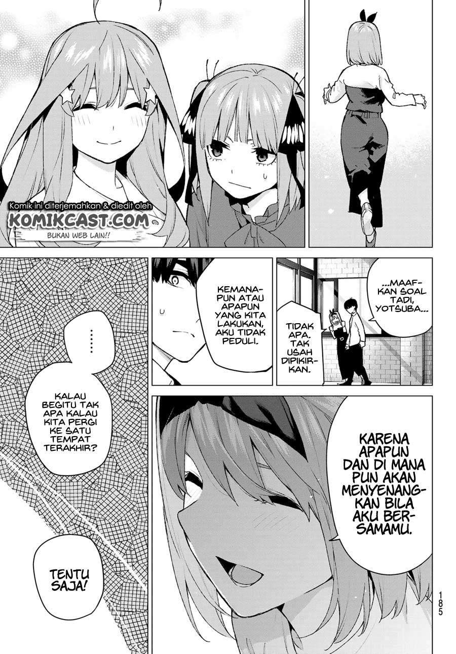 Go-toubun no Hanayome Chapter 119 Gambar 11