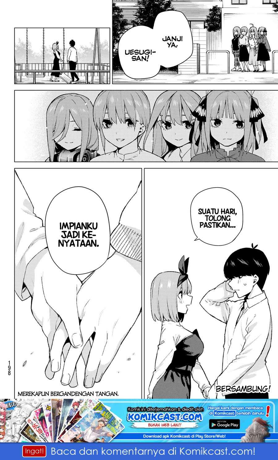 Go-toubun no Hanayome Chapter 119 Gambar 21