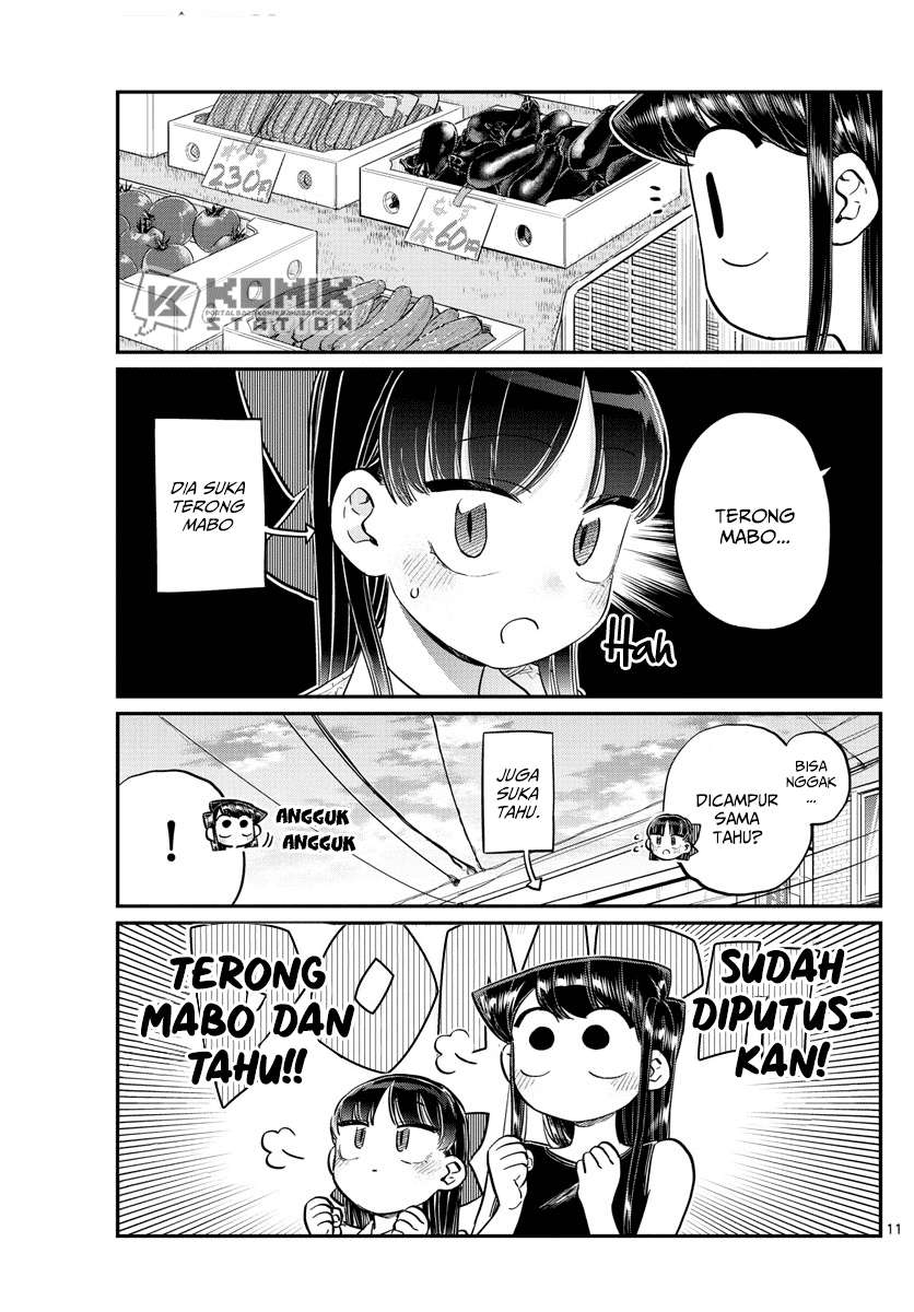 Komi-san wa Komyushou Desu Chapter 171 Gambar 14