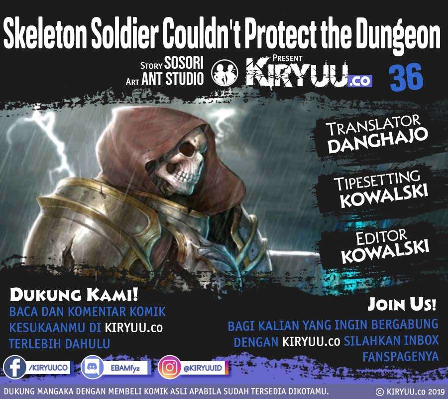Komik Skeleton Soldier Couldn’t Protect the Dungeon Chapter 36 gambar nomor 1