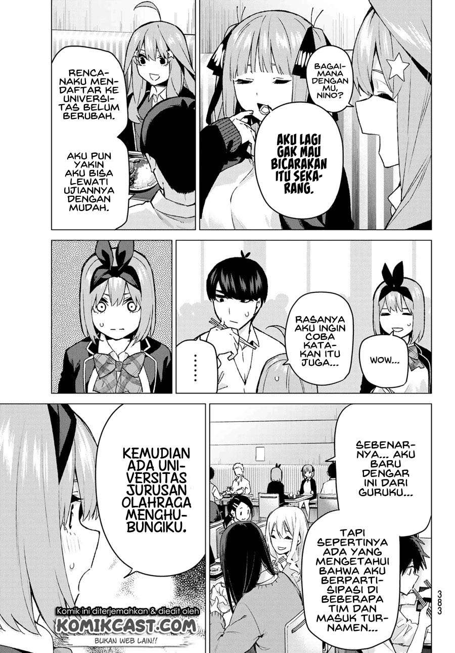 Go-toubun no Hanayome Chapter 117 Gambar 13
