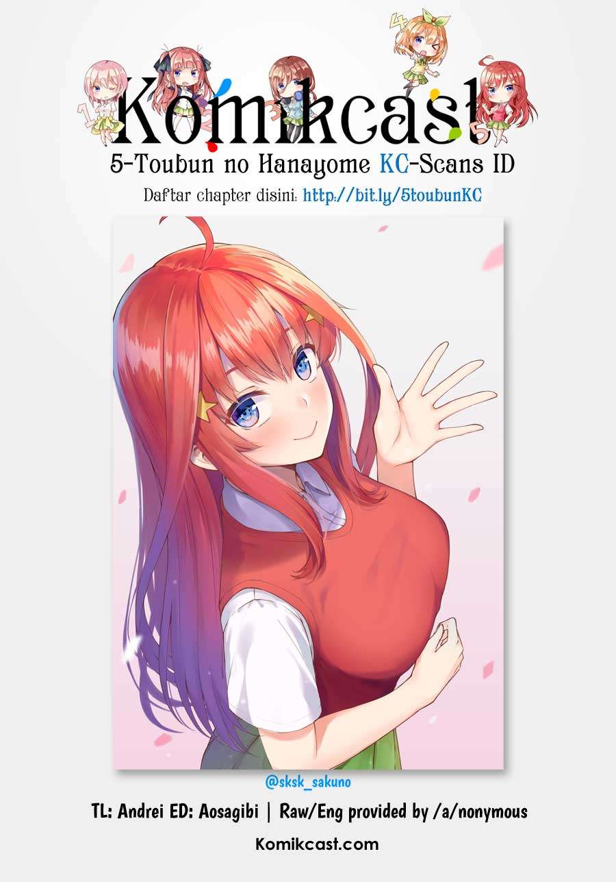 Go-toubun no Hanayome Chapter 117 Gambar 23