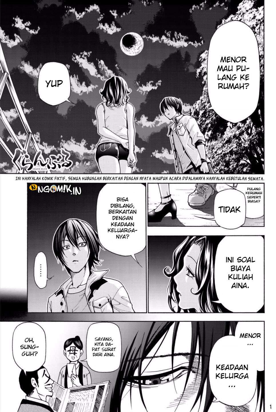 Manga Grand Blue Chapter 39 gambar nomor 2