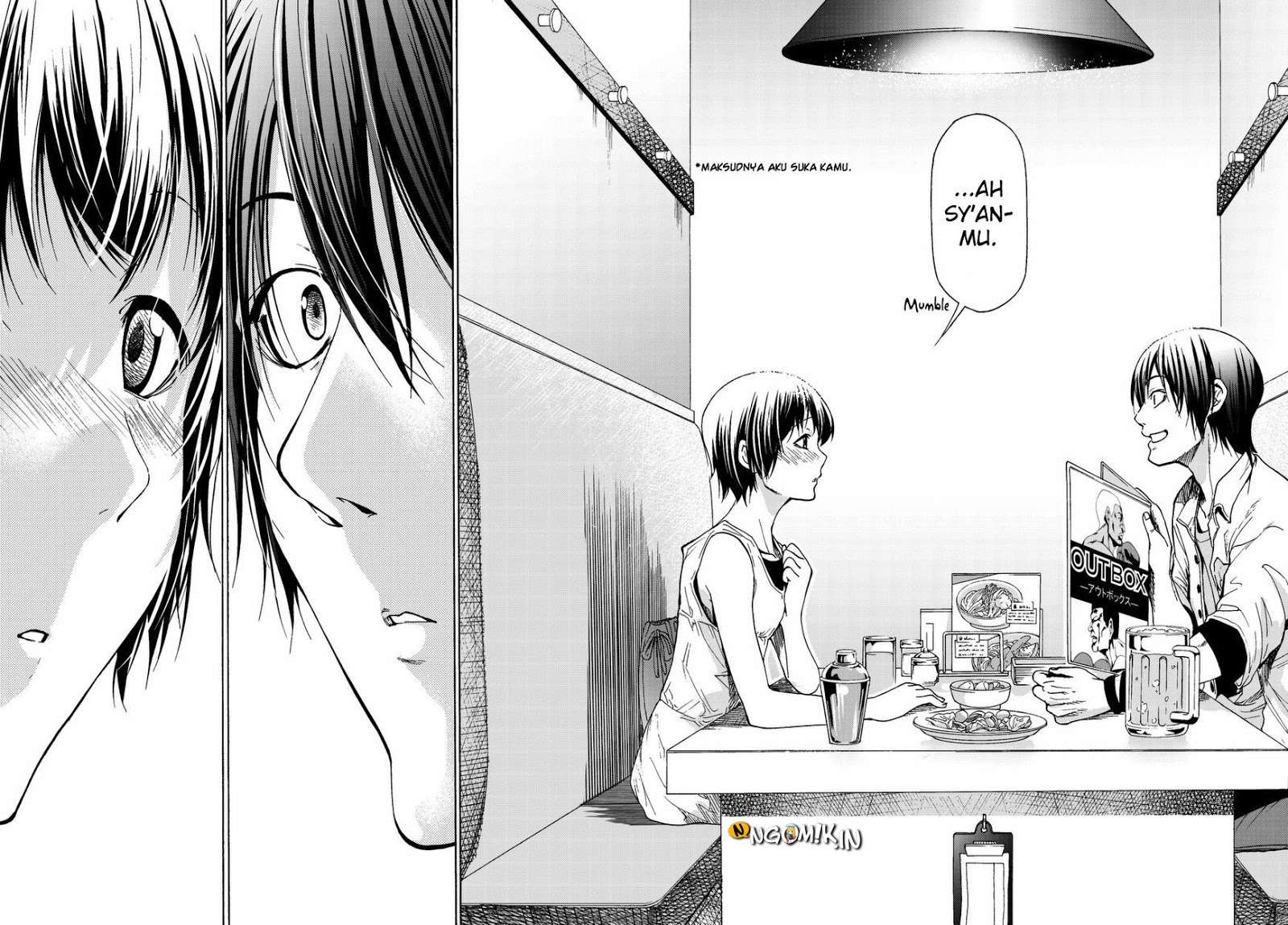 Grand Blue Chapter 38 Gambar 43