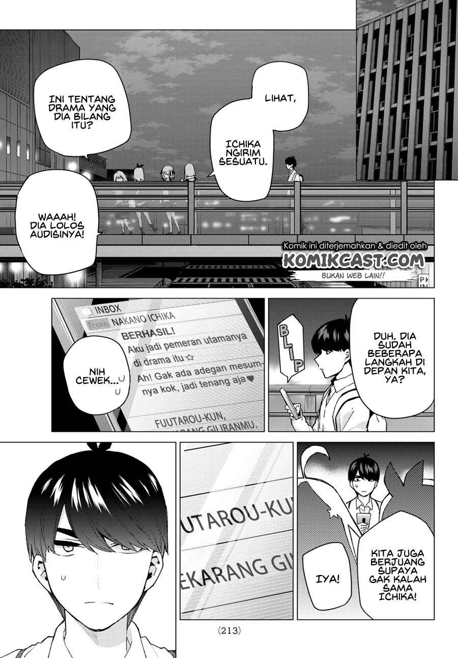 Go-toubun no Hanayome Chapter 120 Gambar 7